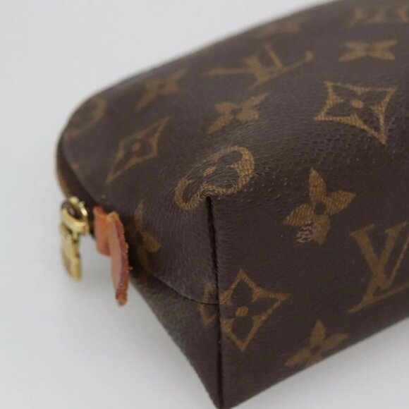 LOUIS VUITTON Monogram Pochette Cosmetic PM Pouch LV Auth - Picture 9 of 16